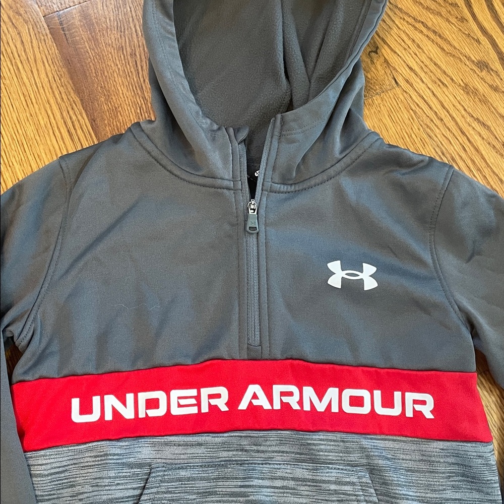 Boy’s Under Armour Matching Sweatsuit. Size 5. Excellent to Like New Condition. - Picture 4 of 13